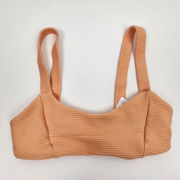 L*Space Jess Bikini Top in Tangy Orange Size XS NWT - Picture 2 of 5
